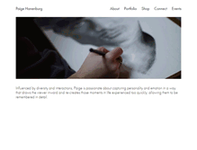 Tablet Screenshot of paigehanenburg.com